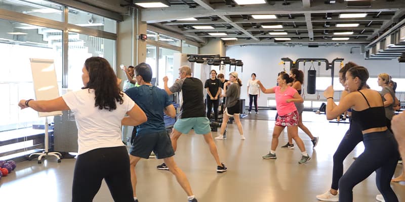 Aulas em Grupo na Ginástica Multifuncional